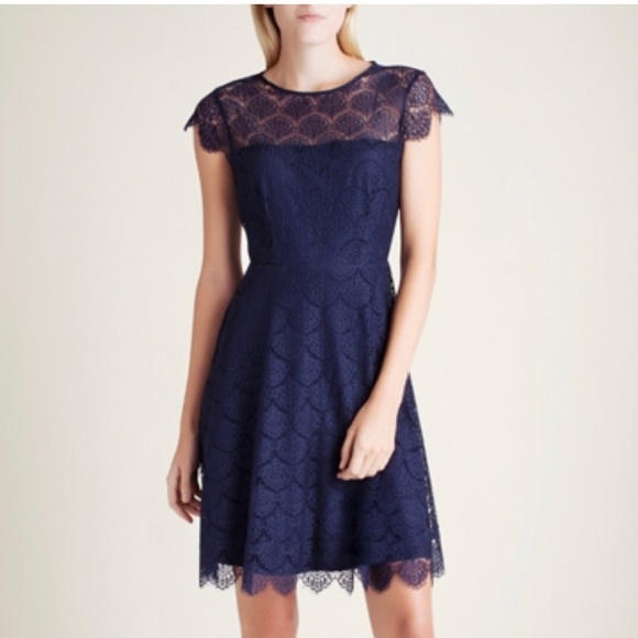 Kensie | Dresses | Kensie Navy Lace Fit Flare Dress | Poshmark Kensie | Dresses | Kensie Navy Lace Fit Flare Dress | Poshmark
